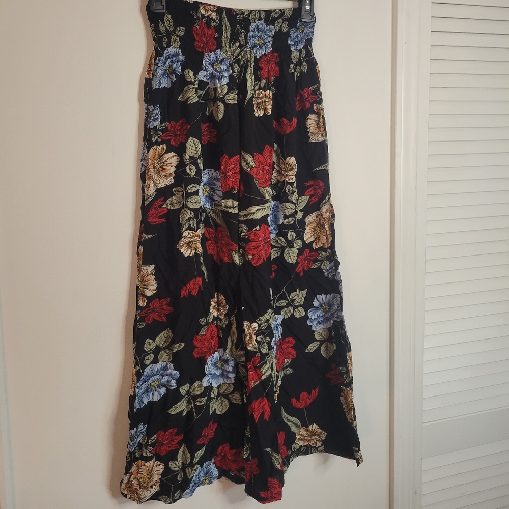 Floral flared pant